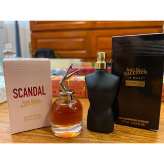 Nước hoa Scandal mini và Le Male intense mini
