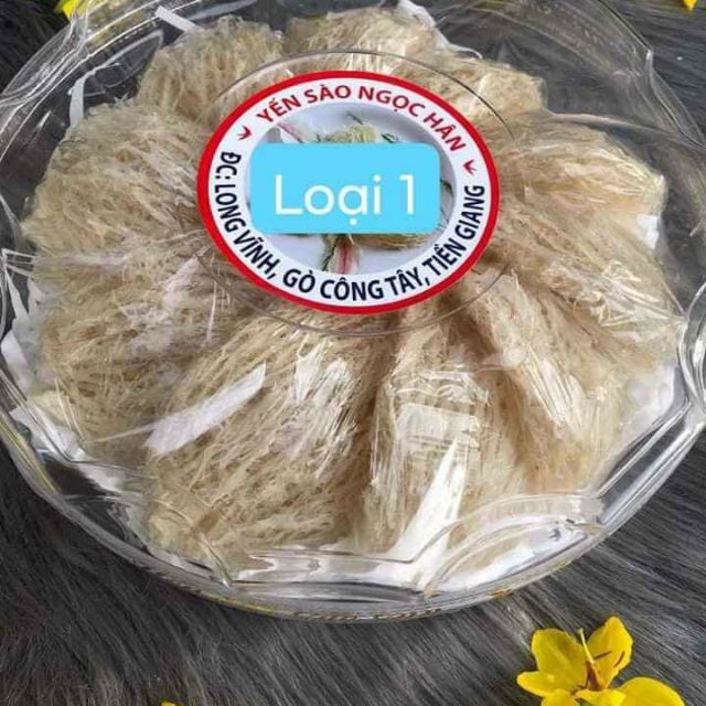 Yến tinh chế loại 1 100g - Yến sào Ngọc Hân tặng kèm thố chưng và vị chưng