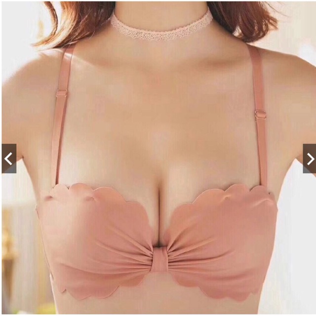 HÀNG MỚI SIÊU ĐẸP - ÁO LÓT ĐÚC KHÔNG GỌNG HÌNH NƠ SIÊU SEXY