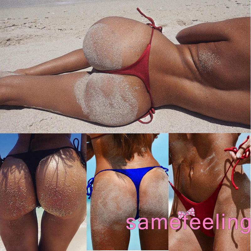 Quần bikini kiểu G-string có dây thắt quyến rũ | BigBuy360 - bigbuy360.vn