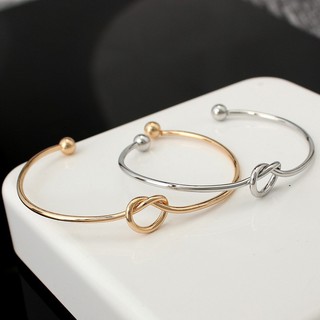 Vòng tay cuff xoắn nút thắt đơn giản dễ thương - namimi