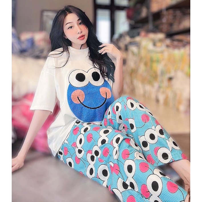 Set ống suông thêu cao cấp chất siêu đẹp ( hình thật )