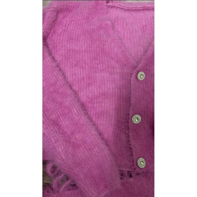 Set áo 2 dây và áo khoác len lông baby blue ( có ảnh thật) Order | BigBuy360 - bigbuy360.vn