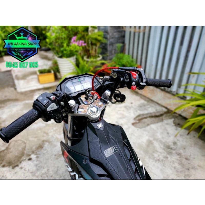 Full Cùm Ducati Cùm Tăng TZM Cho Satria Raider Sonic Exciter Bấm Sẵn Giắc.NB Racing Shop