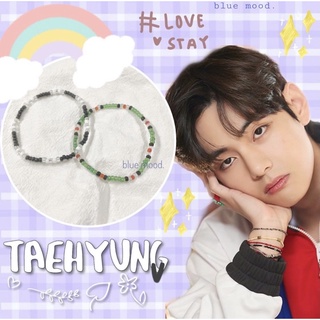 Vòng tay handmade hạt cườm Inspired V BTS