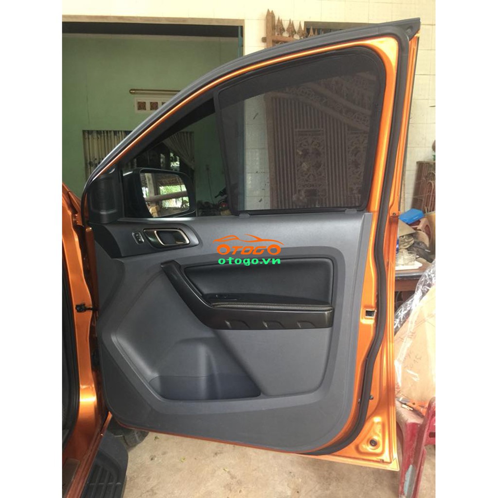 Bộ rèm che nắng nam châm xe Ford Ranger/ Ranger Raptor 2012- 2021