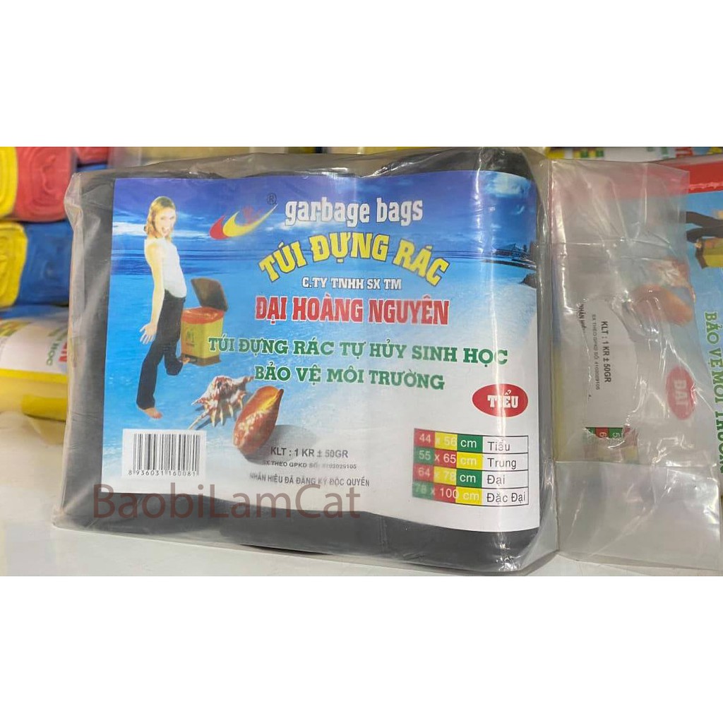 TÚI ĐỰNG RÁC CUỘN (túi nilon đựng rác cuộn xé)