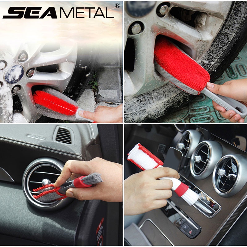 Bộ 3 Cọ Vệ Sinh Viền Bánh Xe Hơi