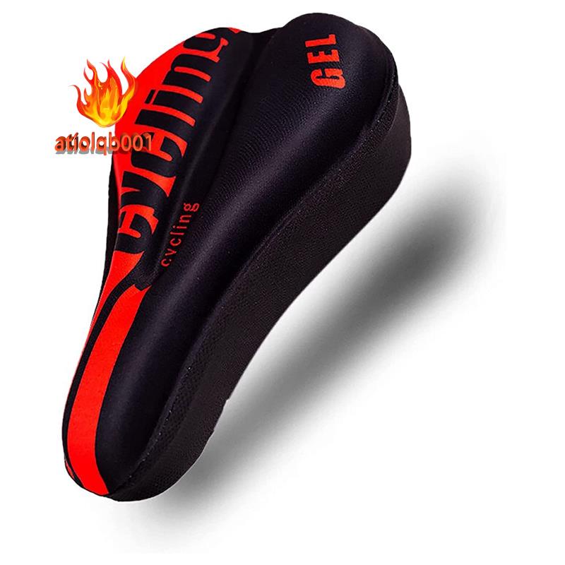 Bọc Yên Xe Đạp 11X7Inch Mềm Mại Thoải Mái Màu Đỏ Chất Lượng Cao