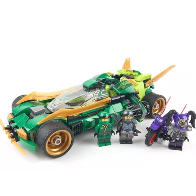 🌟🌟 Lắp Ráp Bela 10803 Xe Đua Bóng Đêm Ninjago 🔥🔥