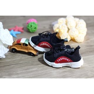 🔥 giày thể thao fashion màu đen cho bé trai và bé gái