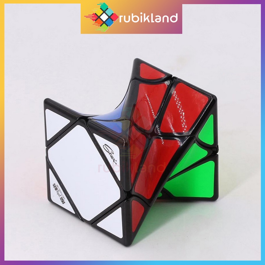 Rubik Biến Thể QiYi Twisty Skewb MoFangGe Skewb Rubic Đồ Chơi Trí Tuệ Trẻ Em