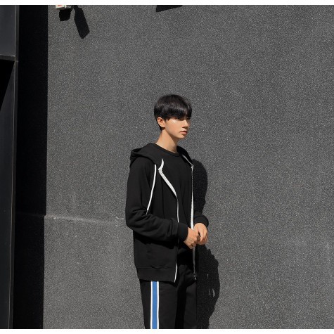 [ Video +Tặng Vòng Tay ] Áo khoác nỉ nam đẹp, Aó khoác nỉ nam Hàn Quốc có mũ | BigBuy360 - bigbuy360.vn