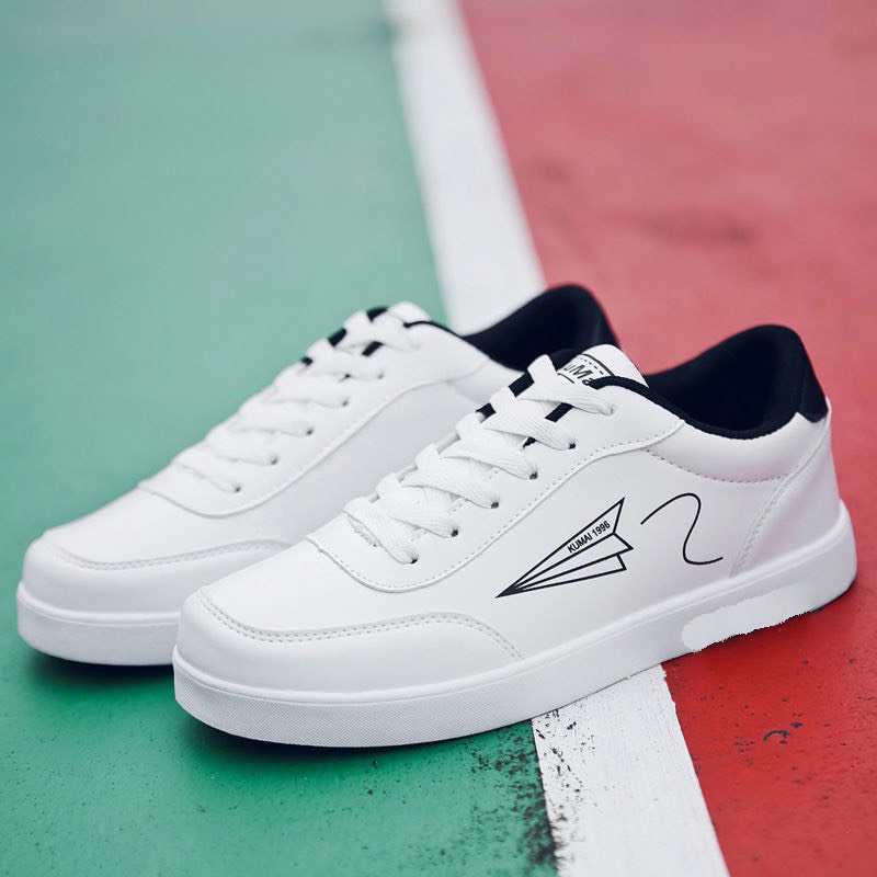 Giày Nam Sneaker Học Sinh In Máy Bay 2 Màu