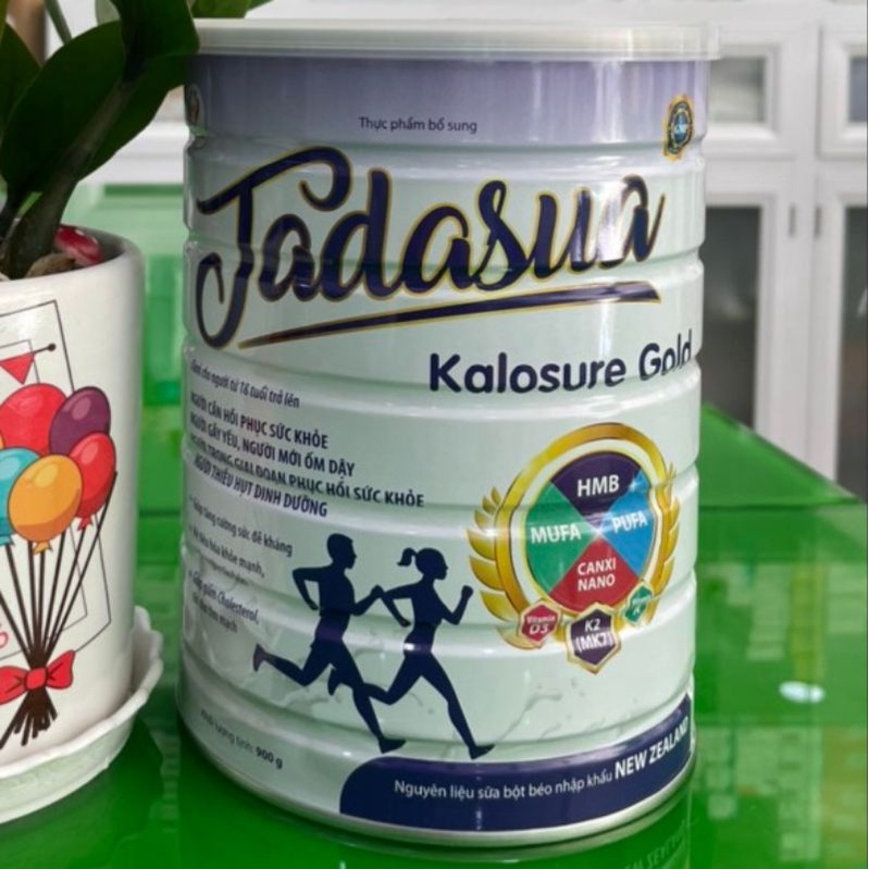 Sữa Tasuamum Kalosure Gold 900gr dành cho người cao tuổi cần hồi phục sức khỏe, người mới ốm dậy