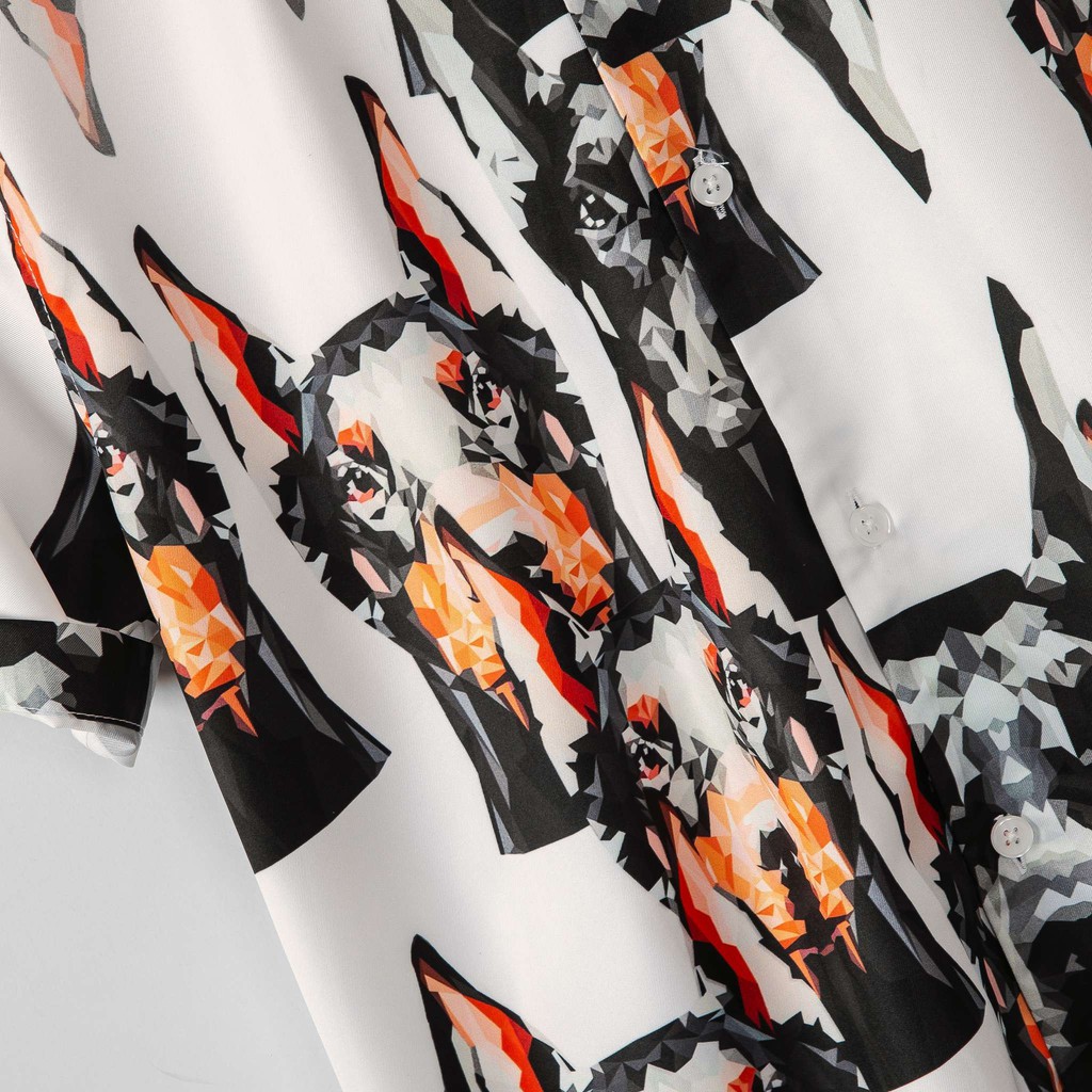 Áo sơ mi nam họa tiết GOMAN vải Lụa thoáng mát, không nhăn form suông SM004 | BigBuy360 - bigbuy360.vn