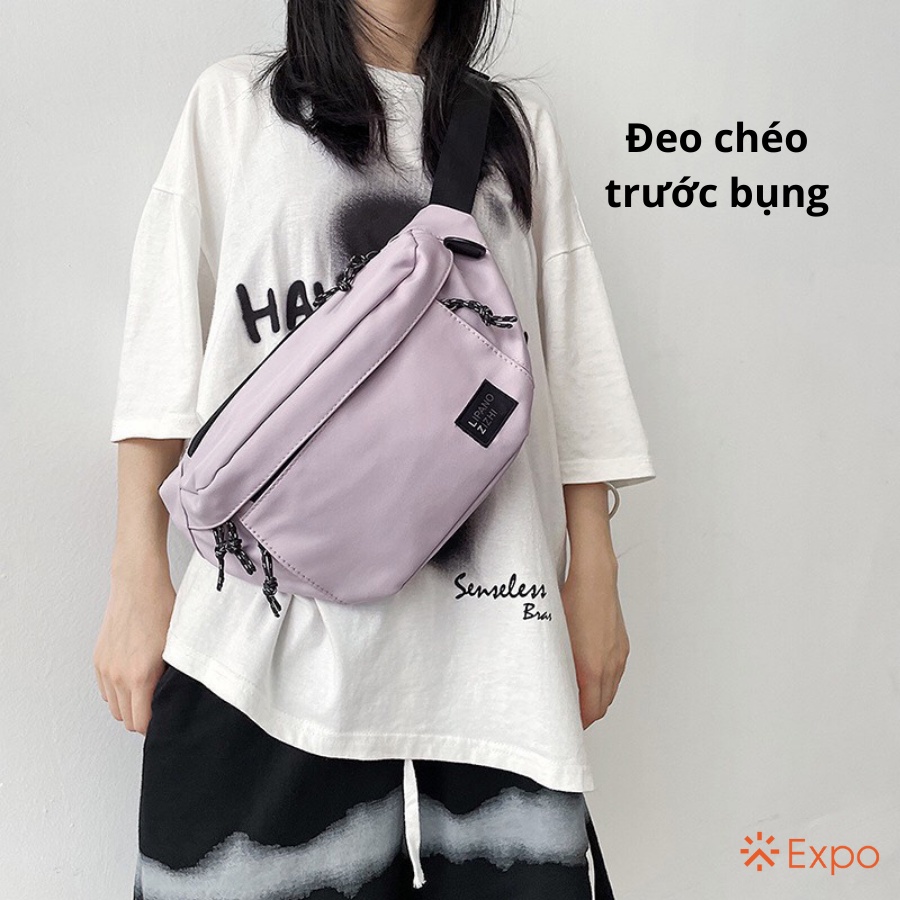 Túi đeo chéo size to LIPANO unisex phong cách đường phố cực ngầu