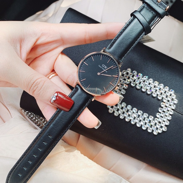 Đống hồ nữ Daniel Wellington Auth( hoàn tiền 100% nếu phát hiện fake)/case 36/chống nước/bảo hành 1 năm