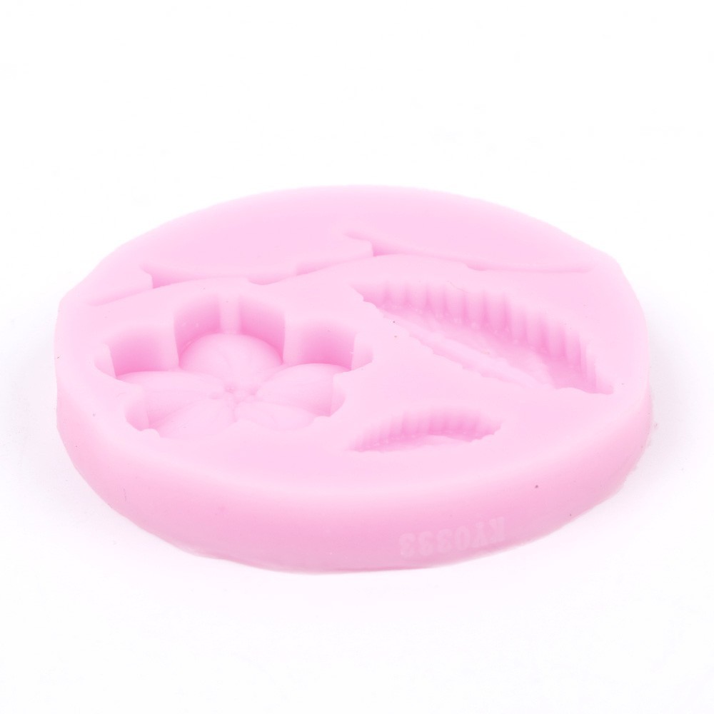 Khuôn Silicon hình hoa 3D tạo hình Socola