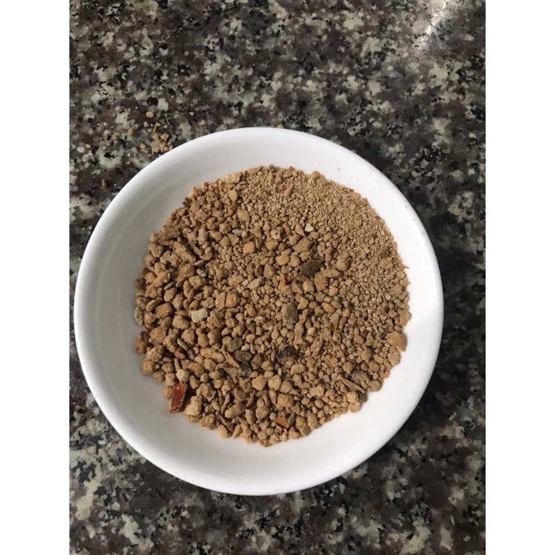 Muối tôm Tây Ninh dùng chấm trái cây