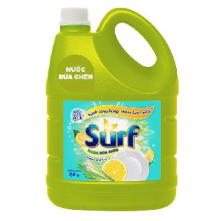 Nước Rửa chén Surf Hương Tắc/Hương Chanh Sả Can 3.6kg