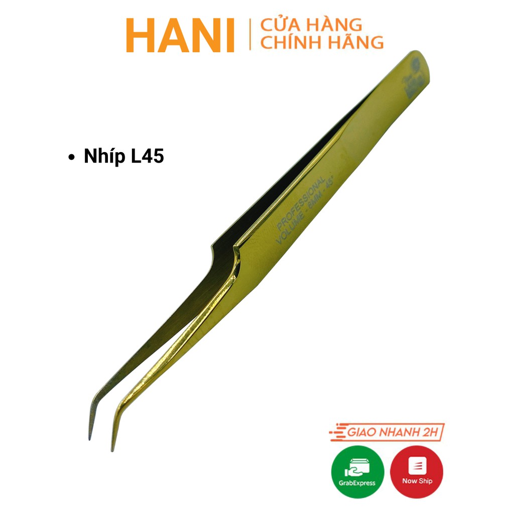 Nhíp Nối Mi Hani Classic L45 – thiết kế tiêu chuẩn, bền lâu vượt trội