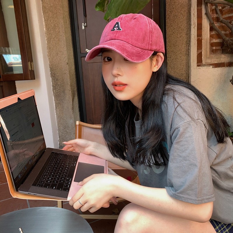 Nón lưỡi trai thêu chữ phong cách Hàn Quốc dành cho cả nam và nữ