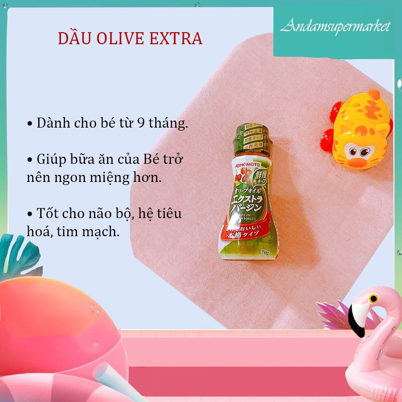 Dầu Olive cho bé từ 9M