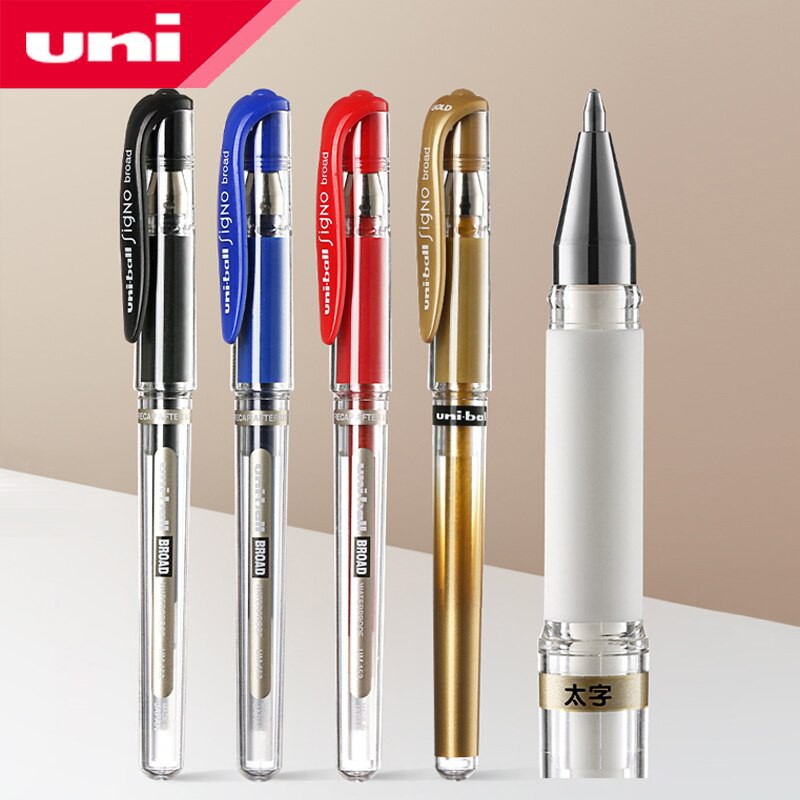 [ TÂM TÂM ]-Bút gel UNI-BALL Signo Broad UM-153 Gel Pen WATERPROOF-