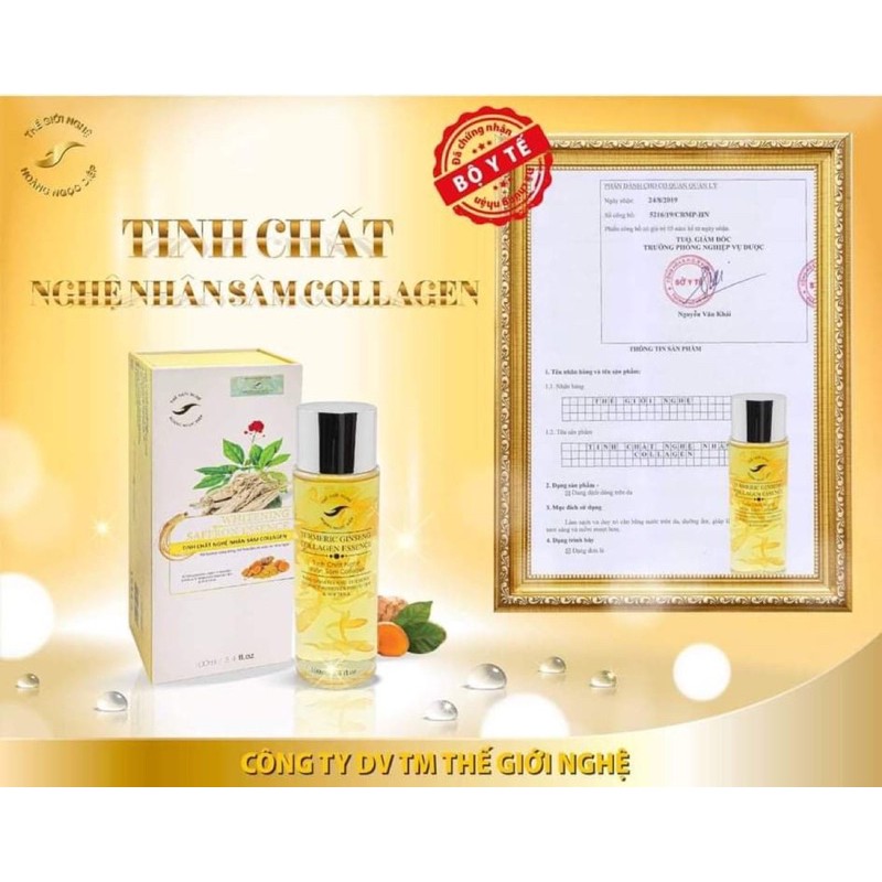 [FREESHIP 50K]TINH CHẤT NGHỆ NHÂN SÂM COLLAGEN