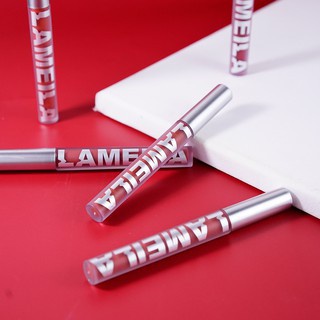 Son kem bóng nhung mịn tint lì Lameila Guicami Novo Velvet Lip Glaze, Son kem lì nội địa trung dưỡng ẩm chống thấm nước