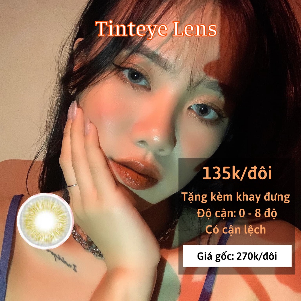 [OFF 50%: 135K/Đôi] BST 5 mẫu kính áp tròng hot đình đám Tinteye Lens 0 - 10 độ