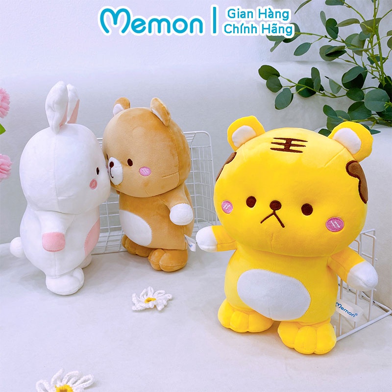 Gấu Bông Bộ Tứ Dễ Thương Cho Bé Cao Cấp Memon