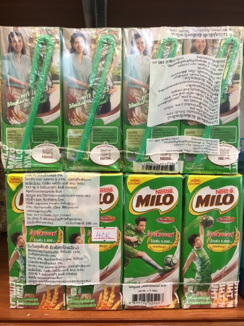 Sữa MiLo 180ml hàng Thái Lan bloc 4 hộp