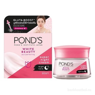 KEM DƯỠNG TRẮNG DA BAN ĐÊM POND'S WHITE BEAUTY NIGHT CREAM 50G