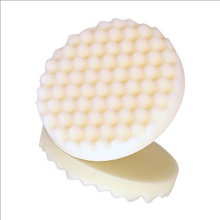 Phớt xốp đánh bóng phá xước ô tô dạng sóng bước 1