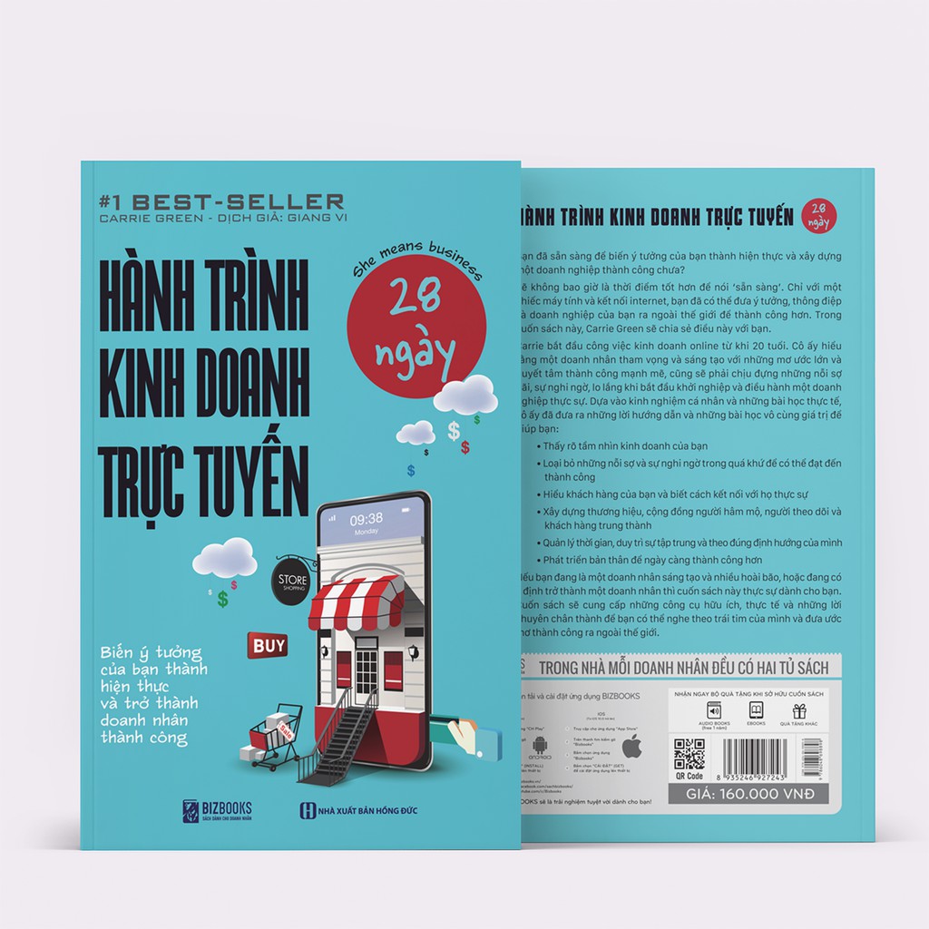 Sách - Hành trình kinh doanh trực tuyến 28 ngày | BigBuy360 - bigbuy360.vn