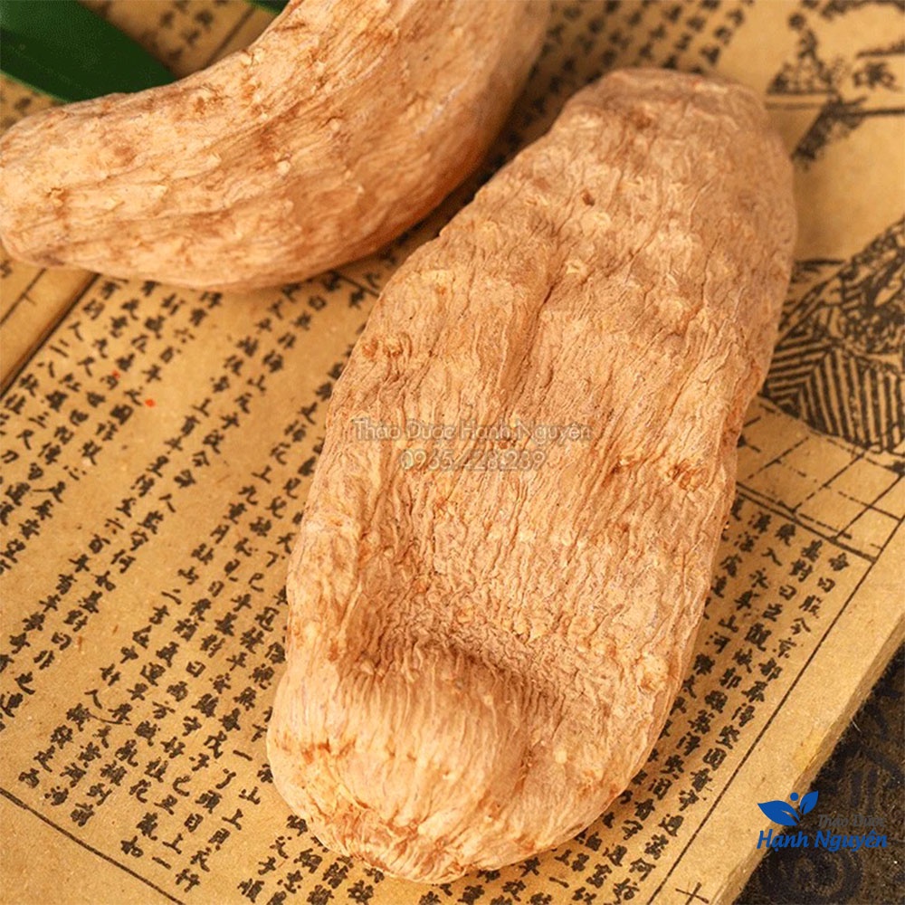 Củ thiên ma khô 500g (Hàng loại 1, củ to, giảm tê bì chan tay) - Thảo Dược Hạnh Nguyên