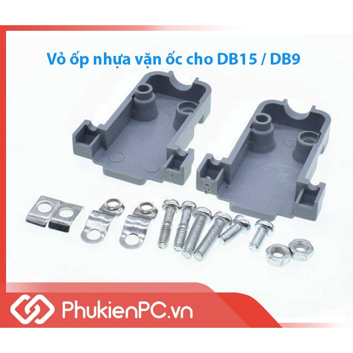 Đầu hàn VGA DB15 đực, cái, thay thế đầu cáp VGA. Hàn cáp COM DB15 máy công nghiệp, cáp âm thanh, DB15 ra XLR, RCA, AV