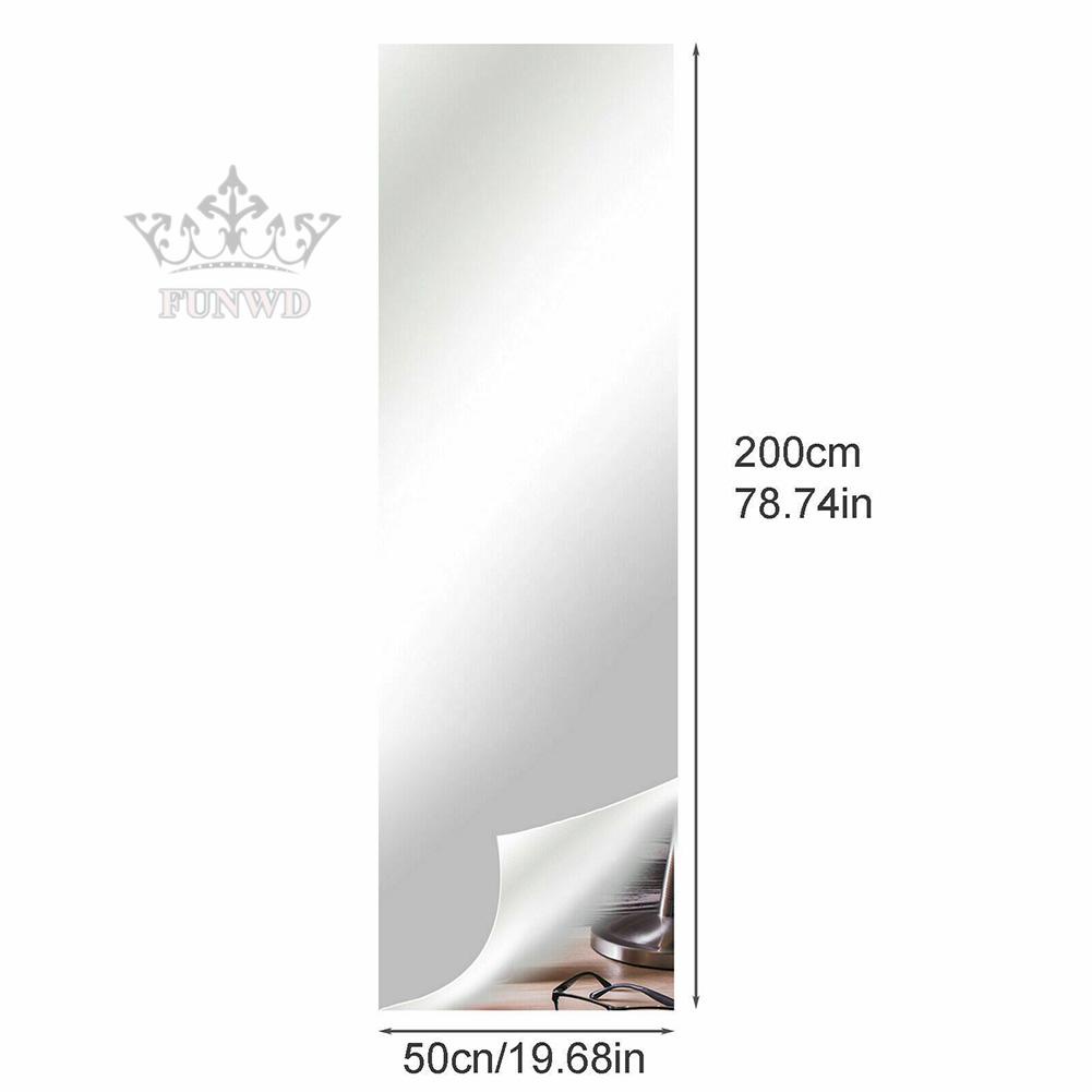 Gương Dán Tường Trang Trí Nhà Cửa 0.5 * 2M