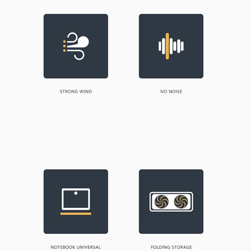 Giá đỡ Laptop có quạt tản nhiệt USB loại C 12-17'' | BigBuy360 - bigbuy360.vn