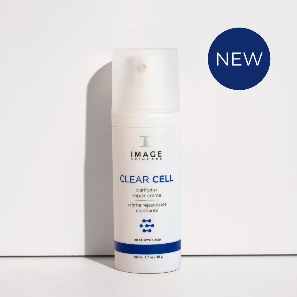 Kem Kiểm Soát Mụn & Điều Tiết Nhờn Chứa Ceramide, Bakuchiol + 2% Salicylic Acid Image Clear Cell Clarifying Repair Crème