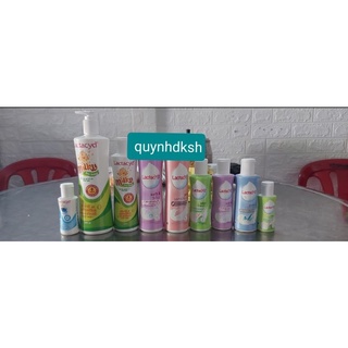 Dung dịch vệ sinh lactacyd lá trầu không soft silky và pro sensitive 150ml và 250ml