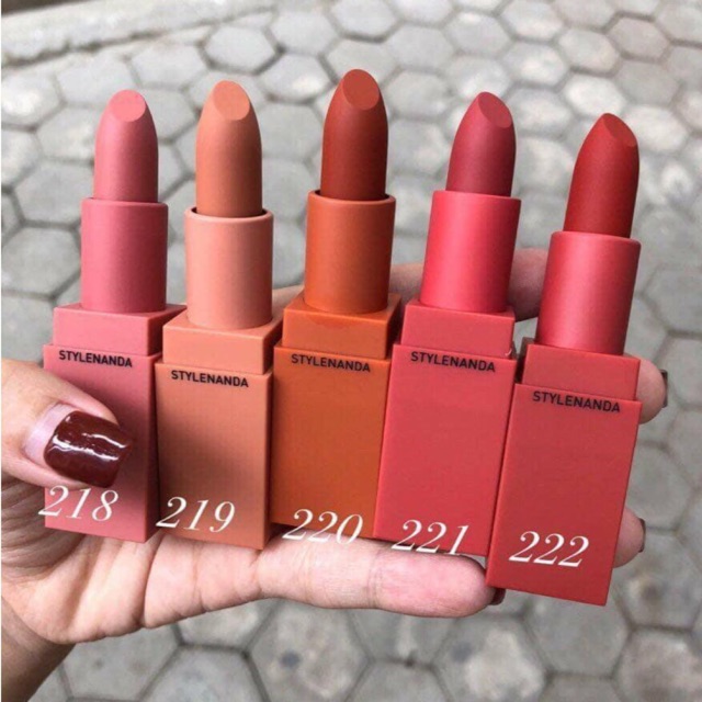 Son lì 3CE Mood On and On 2017