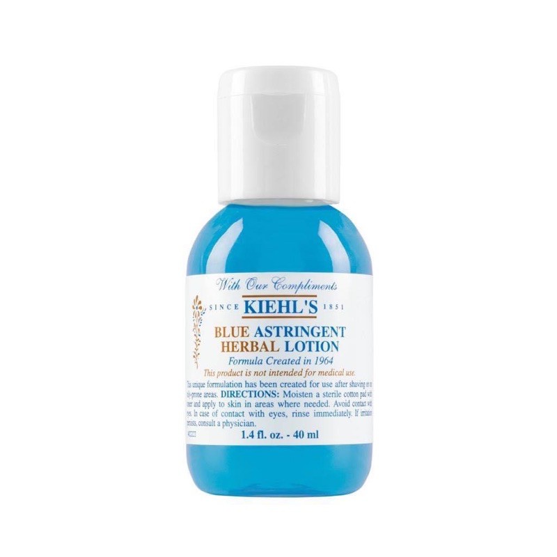 Toner Blue Astringent Herbal Lotion Kiểm Soát Dầu Cho Da Dầu Và Da Mụn