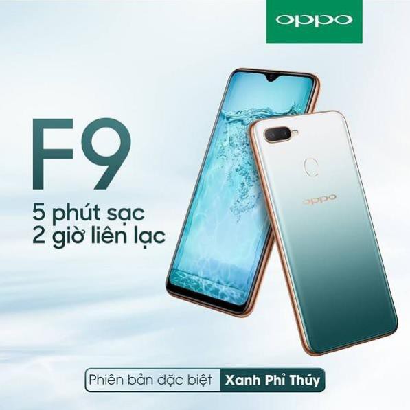 điện thoại Oppo F9 Pro Chính Hãng ram 8G/256G, Camera sau: Chính 16 MP &amp; Phụ 2 MP, CPU: MediaTek Helio P60 8 nhân 64-bit