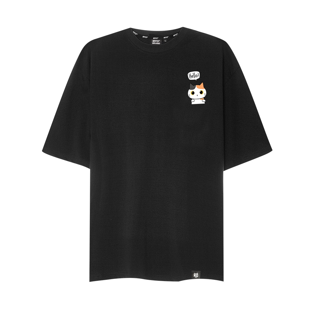 Áo Thun Tay Lỡ MYO Hello Kitty