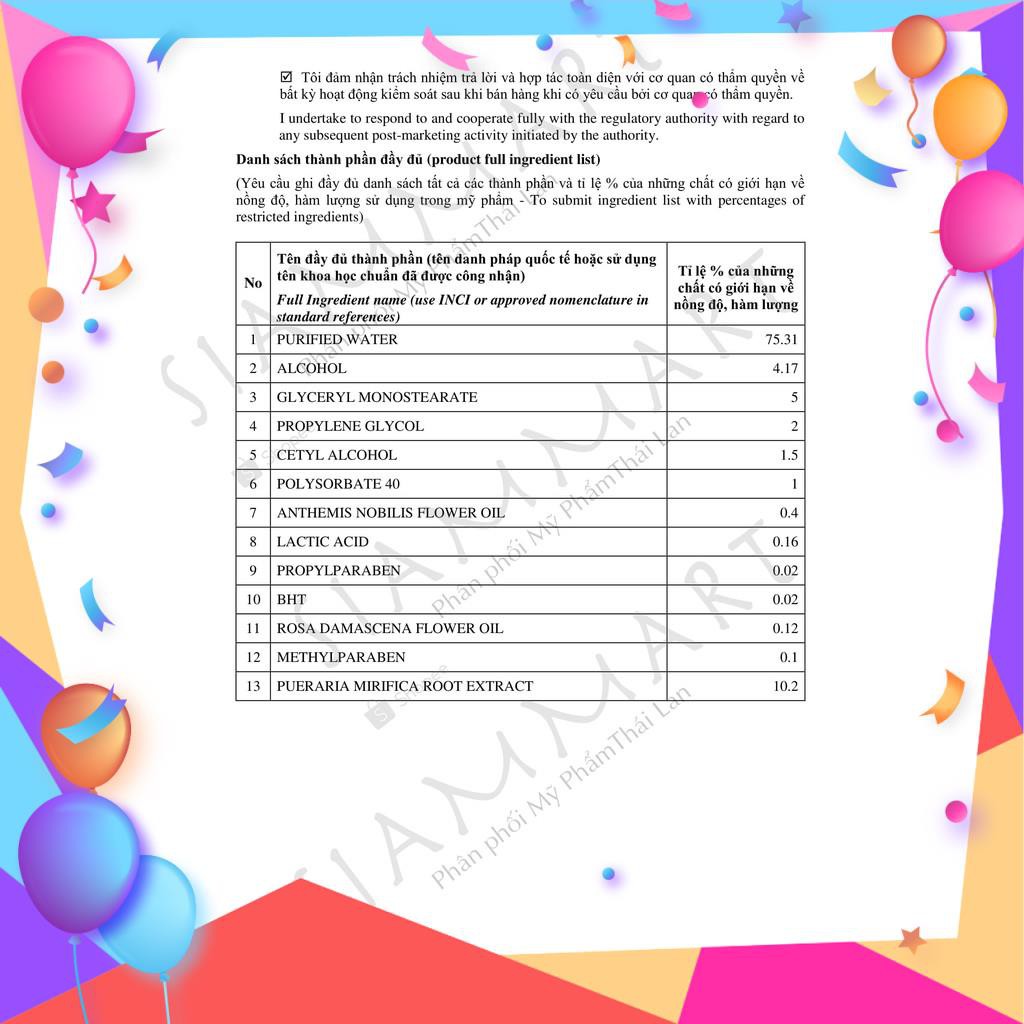 [Hàng chuẩn] Kem Mát Xa Nở Ngực Yanhee - 30gr | BigBuy360 - bigbuy360.vn