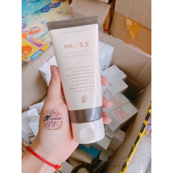 Sữa Rửa Mặt BYVIBES WONDER bath PHA 5.5
