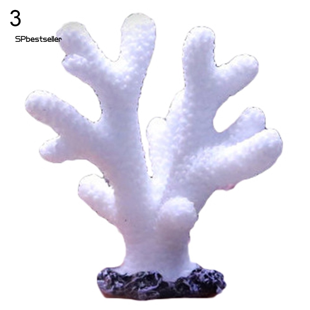 San hô nhựa màu sắc tươi sáng dùng để trang trí bể cá